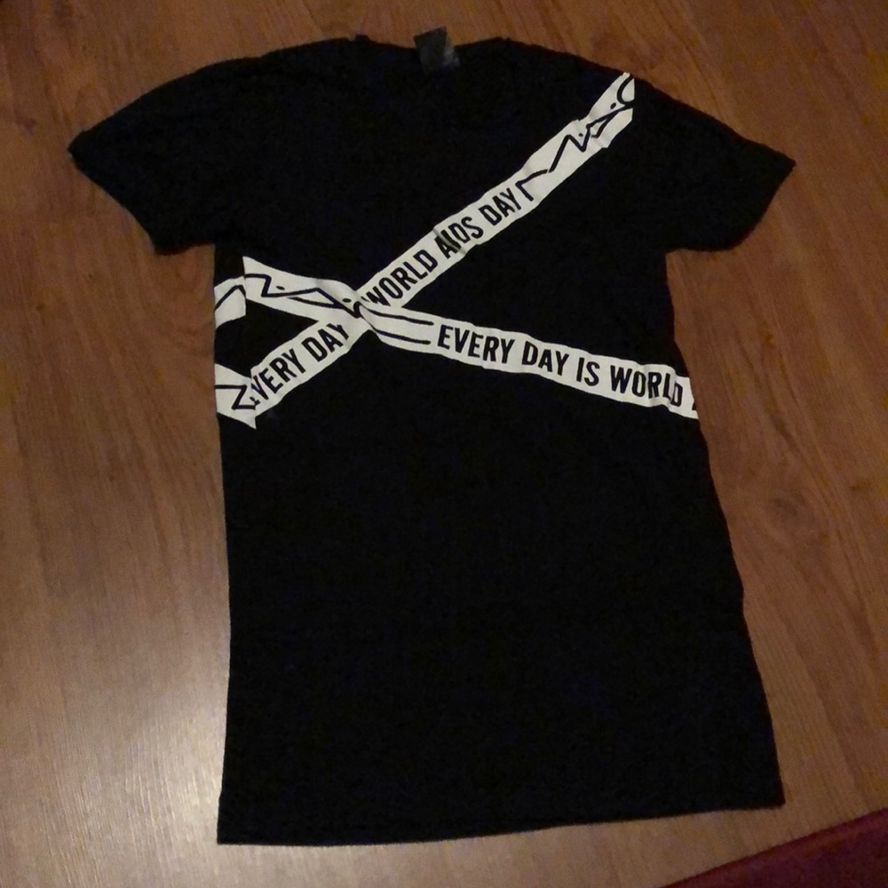 MAC World AIDS Day staff tee.